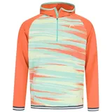 Head Kapuzenpullover Hoodie mit Kapuze Topspin (100% Polyester) pastellgrün/orange Herren