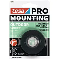 Tesa Mounting PRO Outdoor 66751-00000-00 Montageband Transparent (L x