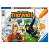 Ravensburger tiptoi Abenteuer Tierwelt Wissen Kinder Brett Spiel Tiere Zoo