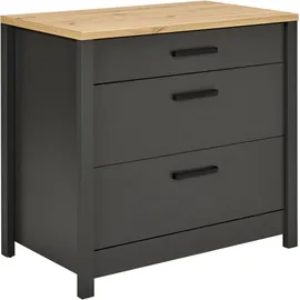 Interlink Unterschrank Veneto 100 x 60 x 92 cm Grau