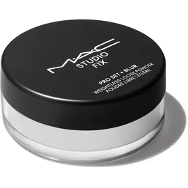 MAC Studio Fix Pro Set + Blur Weightless Loose Powder Mattierender Puder zum Fixieren Farbton Translucent 6,5 g