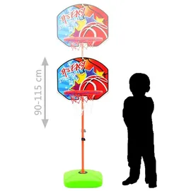 vidaXL Basketballkorb und Ball Set