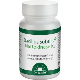 Dr. Jacob's Bacillus subtilis plus Nattokinase K2 Kapseln 60 St.