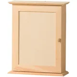 Artemio VIAPC Schlüsselkasten, Holz, Beige, 20 x 7 x 26 cm