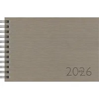 Rido rido/idé Taschenkalender Septimus 2026 | A6 quer, Kunstleder,