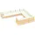 vidaXL Garten-Lounge-Set 10-tlg. creme Kiefernholz