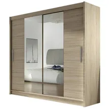 Mirjan24 Schiebetürenschrank London II 180 x 215 x 58 cm Beige