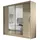 Mirjan24 Schiebetürenschrank London II 180 x 215 x 58 cm Beige