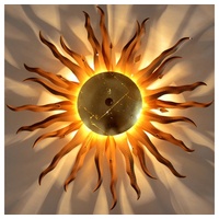 s.luce Diator XL handgeschmiedete Sonne Rost- & Goldfarben