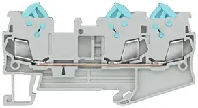 Siemens 8WH3003-0AE01 Durchgangsklemme mit Schnellanschluss, 3 Anschlussstellen 8WH30030AE01 - 50 Stück