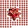 Relaxdays Geschenkschleifen Ø 5 cm rot