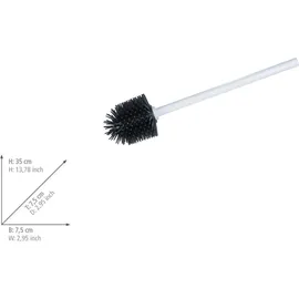 Wenko WC-Bürste Silikon Weiß (B/T x H): Ø 7,5 x 35 cm