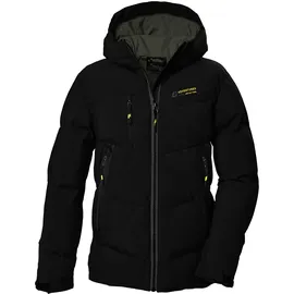KILLTEC Jungen Steppjacke/Winterjacke mit Kapuze KOW 374 BYS QLTD JCKT, schwarz, 140, 42167-000