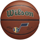 Wilson Basketball TEAM ALLIANCE, UTAH JAZZ, Indoor/Outdoor, Mischleder, Größe: 7