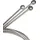 ISOLED Stahlseil mit Kugelkopf 1,5mm, 1,5m