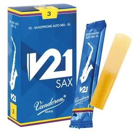 Vandoren Blatt Alt Saxophon V21 Stärke: 3