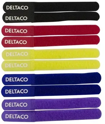 Cable velcro straps - multicolor