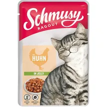 Schmusy Ragout mit Huhn in Jelly 22 x 100 g