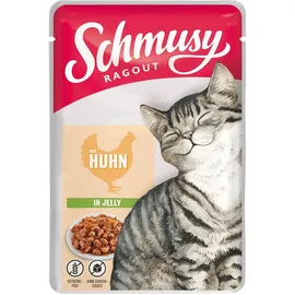 Schmusy Ragout mit Huhn in Jelly 22 x 100 g