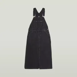 G-Star Skater Maxi Dungaree Kleid Worn In Oyster Shell 44