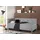 MAINTAL Polsterliege 90 x 200 cm Grau