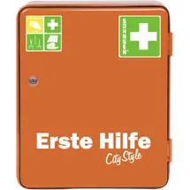 Söhngen Verbandschrank HEIDELBERG City Style DIN 13157, orange