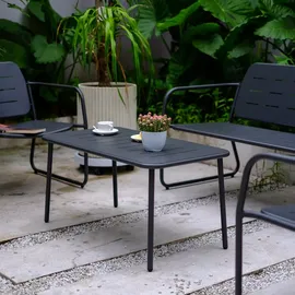 casa.pro Andria Set 4-tlg. Anthrazitgrau