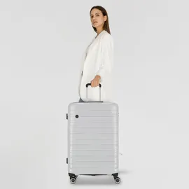 cocoono Madrid 4-Rollen 77 cm / 94 l grau/silber