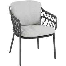4 Seasons Outdoor 4Seasons Calpi Dining Sessel 61,5 x 66 x 79 cm anthrazit 2 St.