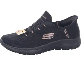 SKECHERS Slip-ins: Summits - Classy Night Black/Roségold 39