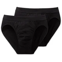 SCHIESSER Authentic Slip schwarz S 2er Pack