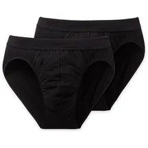SCHIESSER Authentic Slip schwarz S 2er Pack