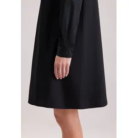 Seidensticker Kleid Blusenkleid Schwarz 36