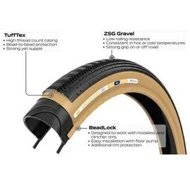 panaracer Gravelking Semi Slick 28 x 35 mm Faltreifen