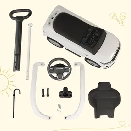 Lemodo Rutschauto Land Rover Weiß