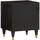 vidaXL Nachtschrank 40 x 33 x 46 cm Schwarz