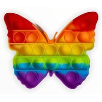 OBILO Pop It! Rainbow Schmetterling (Kinderspiel)
