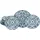 CreaTable Fresco Kombiservice 12-tlg. blau/ornamentmotiv