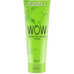 «WOW» 100ml Gleitgel - Wasserbasis Kondom und Toy kompatibel (0.1 l) 100 ml