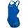 Arena Badeanzug Mädchen Swim-Tech Einfarbig - Royal-white / 116