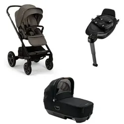 Nuna Kinderwagen MIXXTM next Thunder inklusive CARITM next Caviar & BASETM next