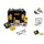 DeWalt DCW 604 D1 Akku Kombifräse 18V 55mm + 1x Akku 2,0 Ah + 1x Schnellladegerät + Bosch 18 teiliges Fräser Set