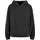 Build Your Brand Acid Washed Oversize Kapuzenpullover Black 5XL