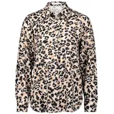 Betty&co Hemdbluse mit Print Beige/Schwarz 40
