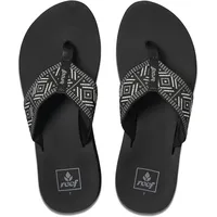 Reef Damen Spring Woven Flipflop, Black/White, 36 EU, RF0A3VDWBLW - 36 EU