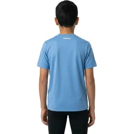 Head Slice II T-Shirt Boys, Airforce Blue - blau