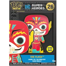 Funko - POP! - DC Comics - Pin The Flash (dia de los DC) (glow), 1 Stück, sortiert