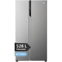 Haier HSR5918DNMP 90 Serie 5 Side-by-Side (528 l, 1775 mm hoch, Edelstahl)