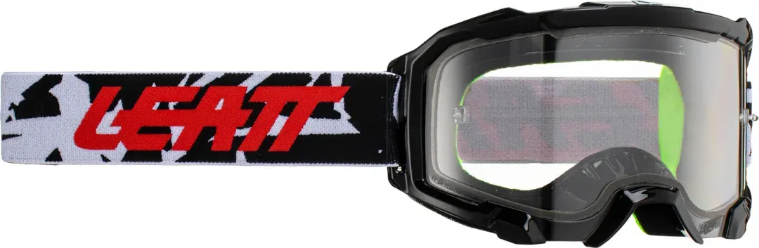 Leatt Velocity 4.5 Zebra Motocross Brille, schwarz-weiss für Männer