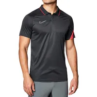 Nike Academy Pro Polo, Anthracite/Bright Crimson/Whit, M